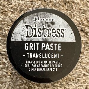 Ranger Distress Grit Paste - Translucent
